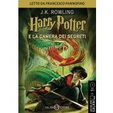 Harry Potter e la camera dei segreti letto da Francesco Pannofino. Audiolibro. CD Audio formato MP3 (Vol. 2) (Audiolibri)