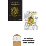 Harry Potter Felsefe Taşı 20. Yıl Özel Baskısı + Boyama Kitabı Hufflepuff + Okuma Sticker'ları