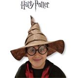 Harry Potter Figür Kostüm Aksesuarı Çocuk Boy Şapka Keçe Kumaş Kıvrımlı Kahverengi 6 Yaş + - Standart