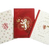 Harry Potter: Gryffindor Constellation Sewn Notebook Collection (Set of 3) (Harry Potter: Constellation)