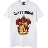 Harry Potter Gryffindor Tişört Beyaz Unisex
