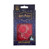Harry Potter: Gryffindor Wax Sticker Seals (Set of 50) [Wax stickers]