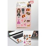 Harry Potter Hermione Granger Lisanslı Sticker Set 15x27cm Su Geçirmez HD Baskı Folyo