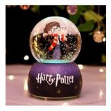 Harry Potter İçi Dönmeli Üflemeli Işıklı Müzikli Kar Küresi Büyük Boy