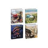 Harry Potter Illustrated Edition 4 Book Set (Ingilizce-Ciltli/Hardcover)(Goblet of Fire-Philosopher’s Stone- Prisoner of Azkaban- Chamber of Secrets)