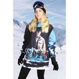 Harry Potter Kadın ve Genç Kız Snowboard ve Kayak Montu / Snowsea SS5583 - XL - Siyah