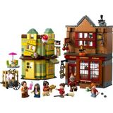 Harry Potter Kaliteli Quidditch Malzemeleri Ve Dondurma Salonu 76452-8 Yaş Ve Üzeri Çocuklar İçin Diagon Yolu Dükkanlarını İçeren Yaratıcı