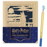 Harry Potter Mini Coloring Set: Contains 64pp coloring book and 12 premium colored pencils