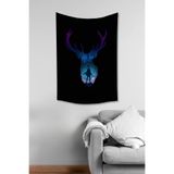 Harry Potter Patronus Silüet Desenli Duvar Örtüsü Duvar Halısı Tapestry Süetimsi Dokulu%100 Polyester Kumaş