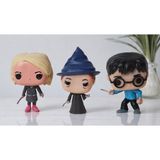 Harry Potter Pop Stil Luna Lovegood Minerva Mcgonagall Harry Potter 3lü Karakter Figür Oyuncak 10 cm
