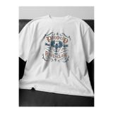 Harry Potter Proud Ravenclaw Baskılı Oversize Unisex Pamuklu Beyaz Tişört DSA16SB