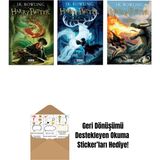 Harry Potter Set 2 3 4 + Okuma Sticker'ları