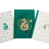 Harry Potter: Slytherin Constellation Sewn Notebook Collection (Set of 3)