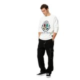 Harry Potter Sweatshirt Bisiklet Yaka Lisanslı Baskılı Şardonlu