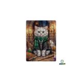 Harry Potter Syltherin Kedili 99 Parça Ayaklı Puzzle – Dekoratif Çocuk Yapbozu 0189