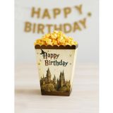 Harry Potter Temalı Karton Mısır Kutusu Popcorn Kutusu