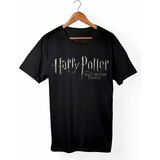 Harry Potter-Unisex Siyah Tişört