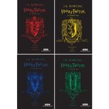 Harry Potter ve Felsefe Taşı 4 Kitap - Gryffindor - Slytherin - Hufflepuff - Ravenclaw