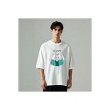 Harry Potter Voldemort Baskılı Oversize Unisex Pamuklu Tişört tis46sb