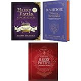 Harry Potter Yemek Kitabı Dumbledore Canavarlar Rehberi 3'lü Set Kapak (Ciltli) - Setli Ürün