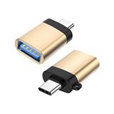 Harry Type C USB 3.1 Otg Telefon,macbook Klavye Mouse Flash Bellek Takma Aparatı Metal - Siyah