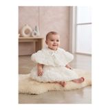 Harry&Millie Bebek lüks çiçekli elbise set 6 parça mevlüt kına özel gün bebek hediyelik