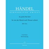 Hart pantolon olarak, HWV 251e, vokal skoru / yani su terazisi, klavye, vokal ve piyano gibi