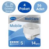Hartmann MoliCare Premium Mobile 6 Damla Mavi Paket S 4x14'lü Emici Külot