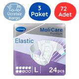 Hartmann MoliCare Premium Slip Super Plus 8 Damla Mor Paket L 3x24'lü Hasta Bezi
