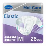 Hartmann MoliCare Premium Slip Super Plus 8 Damla Mor Paket M 3x26'lı Hasta Bezi