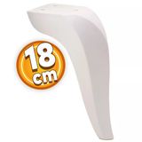 Harvey Lüks Mobilya Kanepe Tv Ünitesi Koltuk Ayağı 18 Cm Beyaz Konsol Ayakları