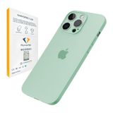 HARVORTEZ iPhone 11 Kılıf 6.1" ile Uyumlu, Ultra İnce Cep Telefon Kılıfı, Kamera Bölge Koruyucu, Ekstra Tuş Takımı, TPU Malzeme BPA İçermez, Kolay Temizlenebilir Phone Case - Su Yeşili