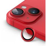 HARVORTEZ iPhone 11,11 Pro,11 Pro Max,12,12 Pro için, Kamera Lens Koruyucu, Basit Kurulum, HD Berrak Görüntü, Metal Çerçeve, 9H Temperli Cam, Çizilmeye Dayanıklı, Camera Lens Protector (Kırmızı)