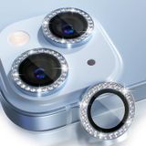 HARVORTEZ iPhone 11,11 Pro,11 ProMax,12,12 Pro için, TAŞLI, Kamera Lens Koruyucu, Basit Kurulum, HD Görüş, Metal Çerçeve, 9H Temperli Cam, Çizilmeye Dayanıklı, Diamond Camera Lens Protector, (Mavi)
