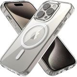 HARVORTEZ iPhone 12/12 Pro MagSafe ile Uyumlu ŞEFFAF, Manyetik Kılıf, Kablosuz Şarj Desteği, Ultra Berrak Kapak, 1'e 1 Uyumlu, Çevre Dostu Malzeme, Güçlü Koruma, Optimal Case (Şeffaf)