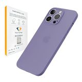 HARVORTEZ iPhone 13 Mini Kılıf 5.5" ile Uyumlu, Ultra İnce Cep Telefon Kılıfı, Kamera Bölge Koruyucu, Ekstra Tuş Takımı, TPU Malzeme BPA İçermez, Kolay Temizlenebilir Phone Case - Derin Mor