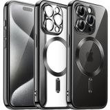 HARVORTEZ iPhone 13 Pro Max Kılıf 6.7" ile MagSafe Uyumlu Cep Telefon Kılıfı, Kamera Lens Tam Koruma, Darbeye Dayanıklı, Yumuşak Şeffaf TPU Malzeme BPA İçermez Phone Case - Siyah