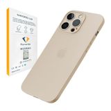 HARVORTEZ iPhone 13 Pro Max Kılıf 6.7" ile Uyumlu, Ultra İnce Cep Telefon Kılıfı, Kamera Bölge Koruyucu, Ekstra Tuş Takımı, TPU Malzeme BPA İçermez, Kolay Temizlenebilir Phone Case - Altın