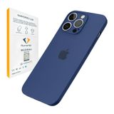 HARVORTEZ iPhone 13 Pro Max Kılıf 6.7" ile Uyumlu, Ultra İnce Cep Telefon Kılıfı, Kamera Bölge Koruyucu, Ekstra Tuş Takımı, TPU Malzeme BPA İçermez, Kolay Temizlenebilir Phone Case - Lacivert