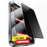 HARVORTEZ iPhone 14 Pro Ekran Koruyucu için [1 Alana 1 Bedava] Ultra Berrak+Hayalet(Privacy), Anti-Statik, 9H Süper Güçlü Temperli Cam, 5D Full Koruma - Kolay Takılır (1 AL 1 BEDAVA)
