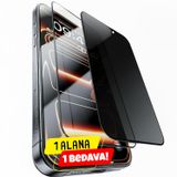 HARVORTEZ iPhone 15 Plus / 16 Plus Ekran Koruyucu için [1 Alana 1 Bedava] Ultra Berrak+Hayalet(Privacy), Anti-Statik, 9H Süper Güçlü Temperli Cam, 5D Full Koruma - Kolay Takılır (1 AL 1 BEDAVA)