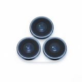 HARVORTEZ iPhone 15 Pro / 15 Pro Max ile Uyumlu Safir Kamera Lens Koruyucu - Alüminyum Çerçeveli, Hizalama Aparatlı, Su Geçirmez Glue Layer,%95+ Kristal Netlikte 9H Safir Cam - Beyaz Titanyum