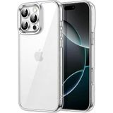 HARVORTEZ iPhone 15 Pro Max Kılıf 6.7" için Sert SARARMAZ Kılıf, İnce Şeffaf Kapak, Gerçekçi Tuş Hissi, Ahize/Hoparlör Filtreli, Kamera Yükseltili, BFA İÇERMEZ - Şeffaf