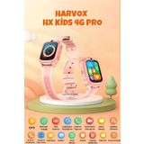HARVOX HX Kids 4G Pro Sim Kartlı Gps Akıllı Çocuk Saati Konum Takibi Arama Konuşma 4G Destekli