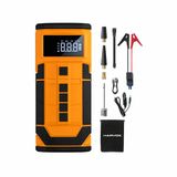 Harvox Hxac-003 10.000 Mah Akü Takviyeli Hava Kompresörü Şarjlı Digital Göstergeli Araç Lastik Şişirme 150 Psı
