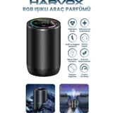 Harvox Rgb Işıklı Araç Parfümü 3 Farklı Mod Yıldız Efektli Ortam Ve Oda Hava Nemlendirici Aromaterapi