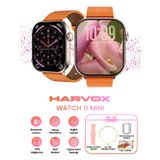 HARVOX Watch 11 Mini Akıllı Saat Hediye Dolu Kutu İçeriği 2 Kordon Bileklik ve Fular Hediyeli