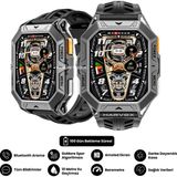 Harvox Watch X1 Pro Akıllı Saat Apple iPhone ve Android Tüm Telefonlara Uyumlu - Siyah