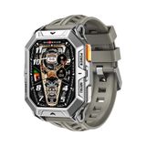 Harvox X1 Pro Tank Outdoor Akıllı Saat (İthalatçı Garantili) gri