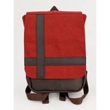Has Bag Unisex Kanvas Sırt Çantası - 00-Kırmızı